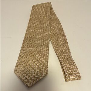 Jos. A. Bank Gold Geometric Men's Tie